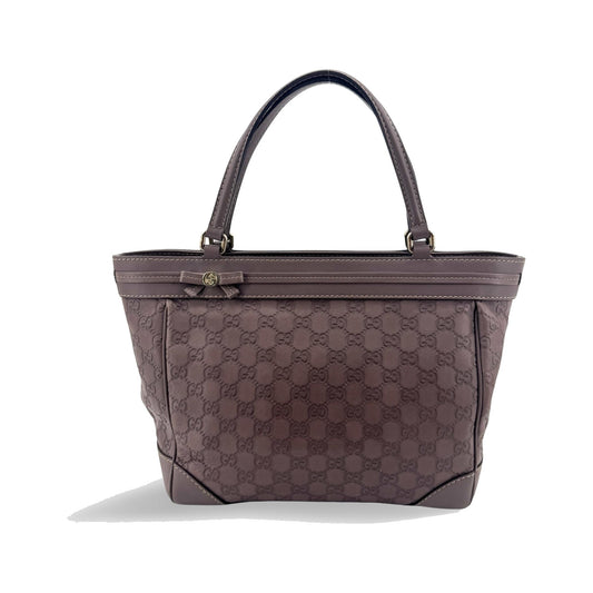 Gucci Mayfair Guccissima Leather, Brown, Leather, Tote Bag