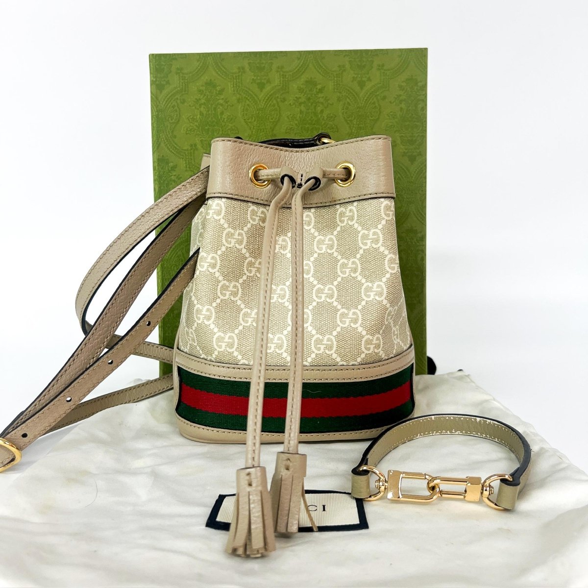 Gucci Ophidia Bucket Bag - Brandsamsara