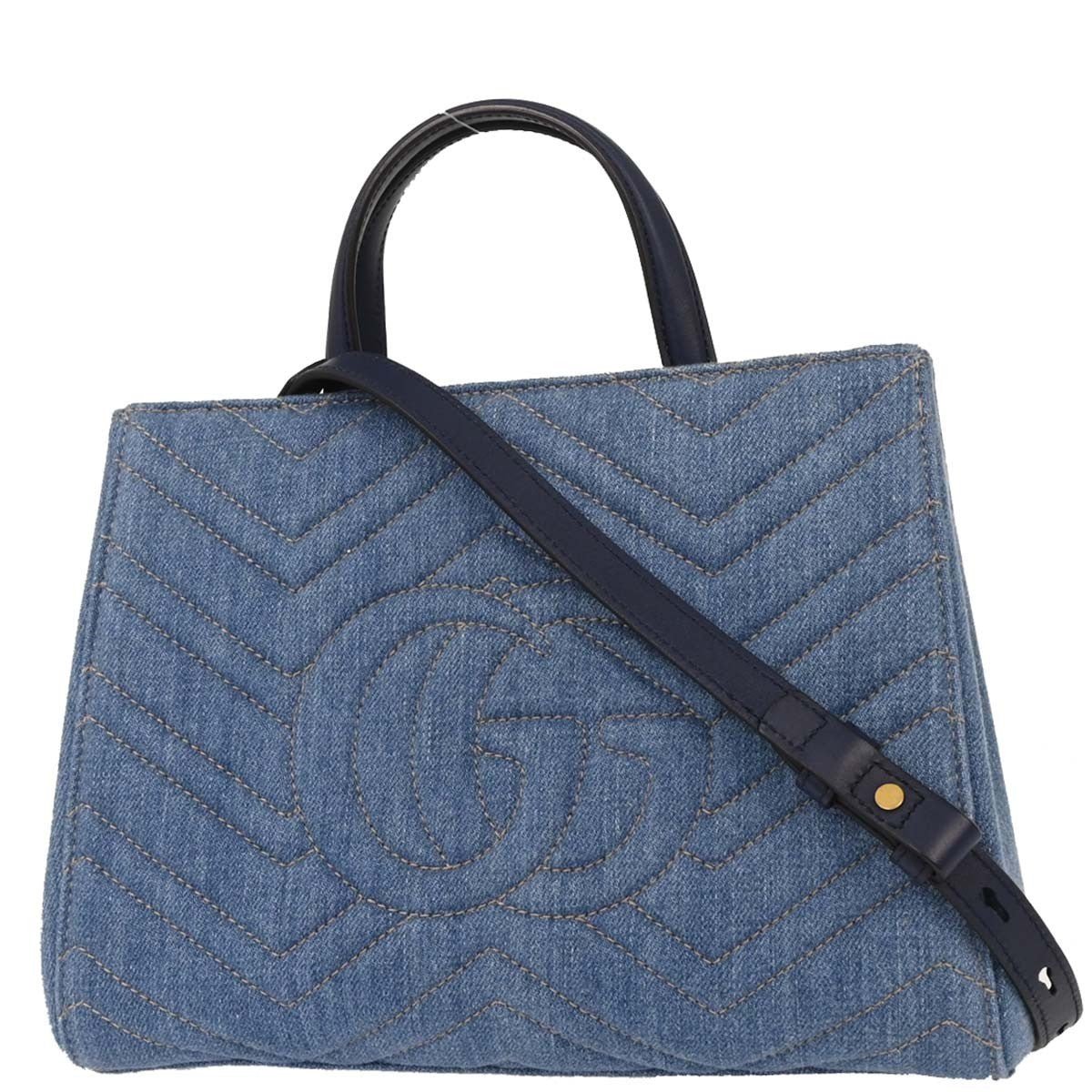 Gucci Pearly GG Marmont Tote - Brandsamsara
