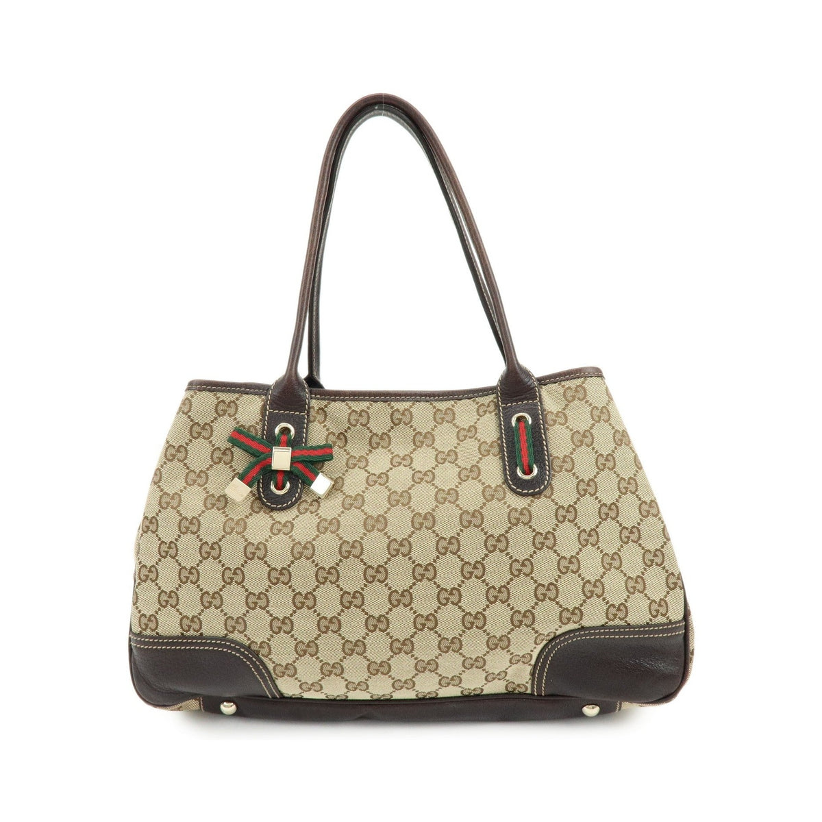 Gucci Princy GG Canvas, Beige, Canvas, Tote Bag