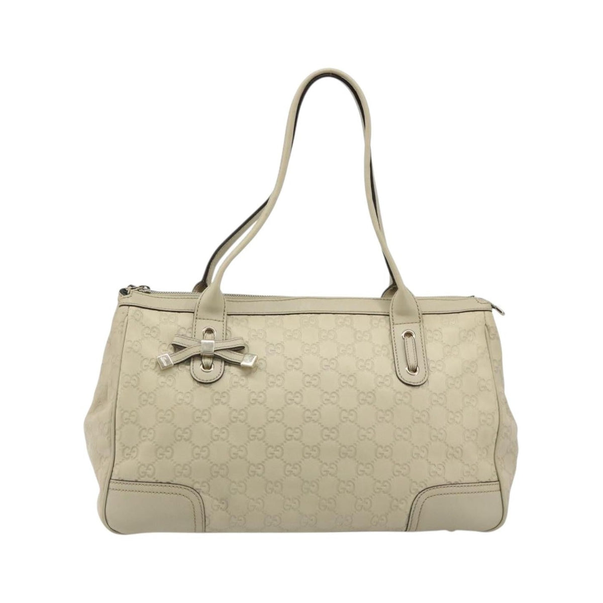 Gucci Princy Tote Guccissima Leather, Beige, Leather, Shoulder Bag