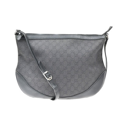 Gucci Shoulder Canvas, Black, Canvas, Shoulder Bag