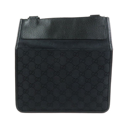 Gucci Shoulder Canvas, Black, Canvas, Shoulder Bag