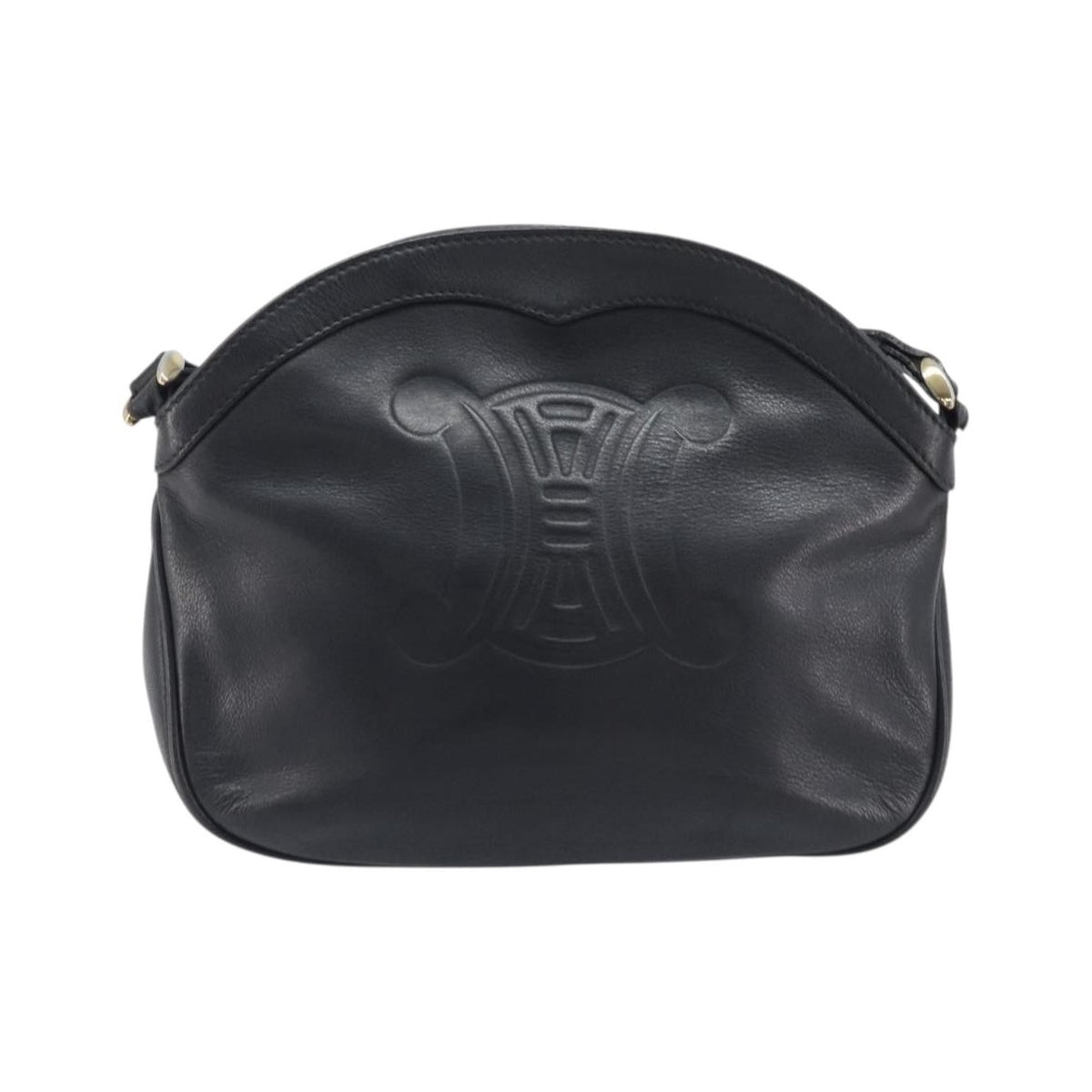 Gucci Shoulder Leather, Black, Leather, Shoulder Bag