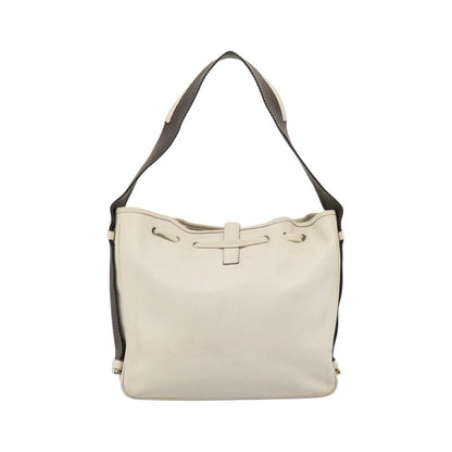 Gucci Shoulder Leather, Beige, Leather, Shoulder Bag
