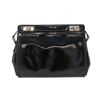 Gucci Shoulder Patent leather, Black, Patent Leather, Shoulder Bag