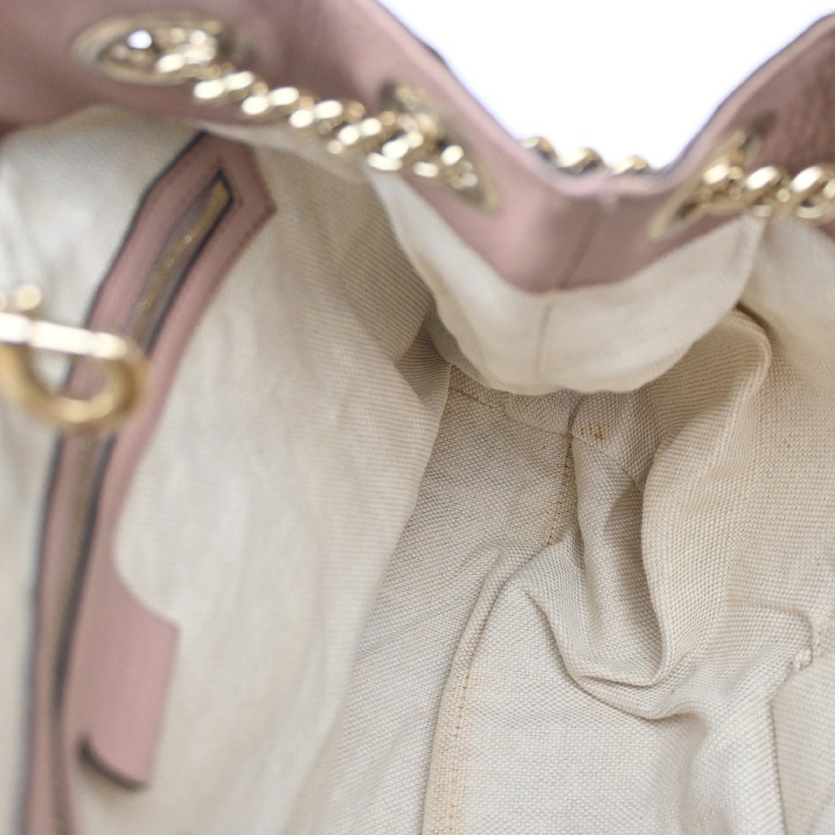 Gucci Soho Chain Strap Shoulder Bag - Brandsamsara