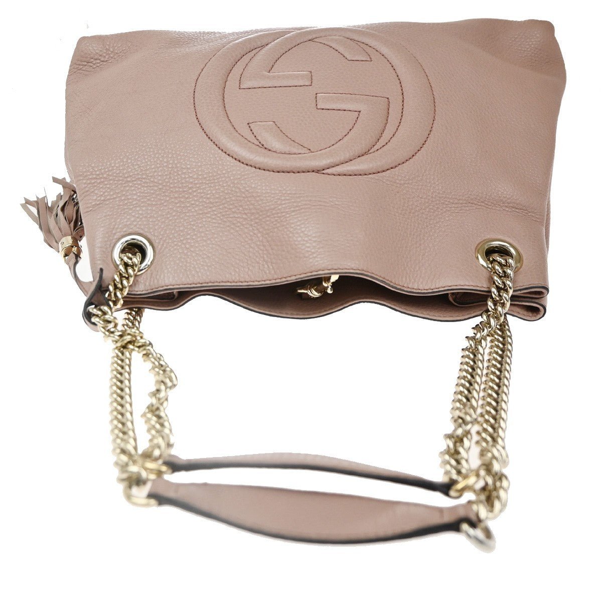 Gucci Soho Chain Strap Shoulder Bag - Brandsamsara