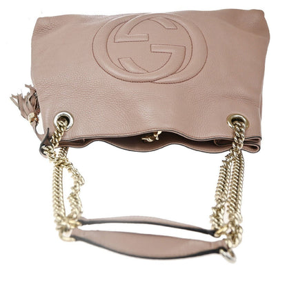 Gucci Soho Chain Strap Shoulder Bag - Brandsamsara