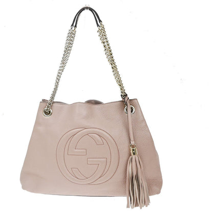 Gucci Soho Chain Strap Shoulder Bag - Brandsamsara