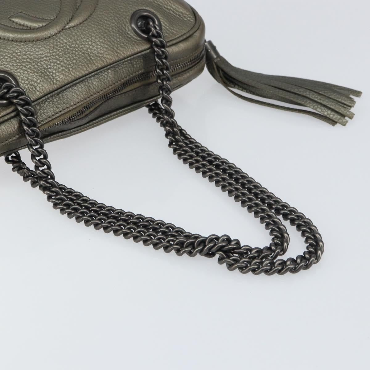 Gucci Soho Chain Zip Shoulder Bag - Brandsamsara