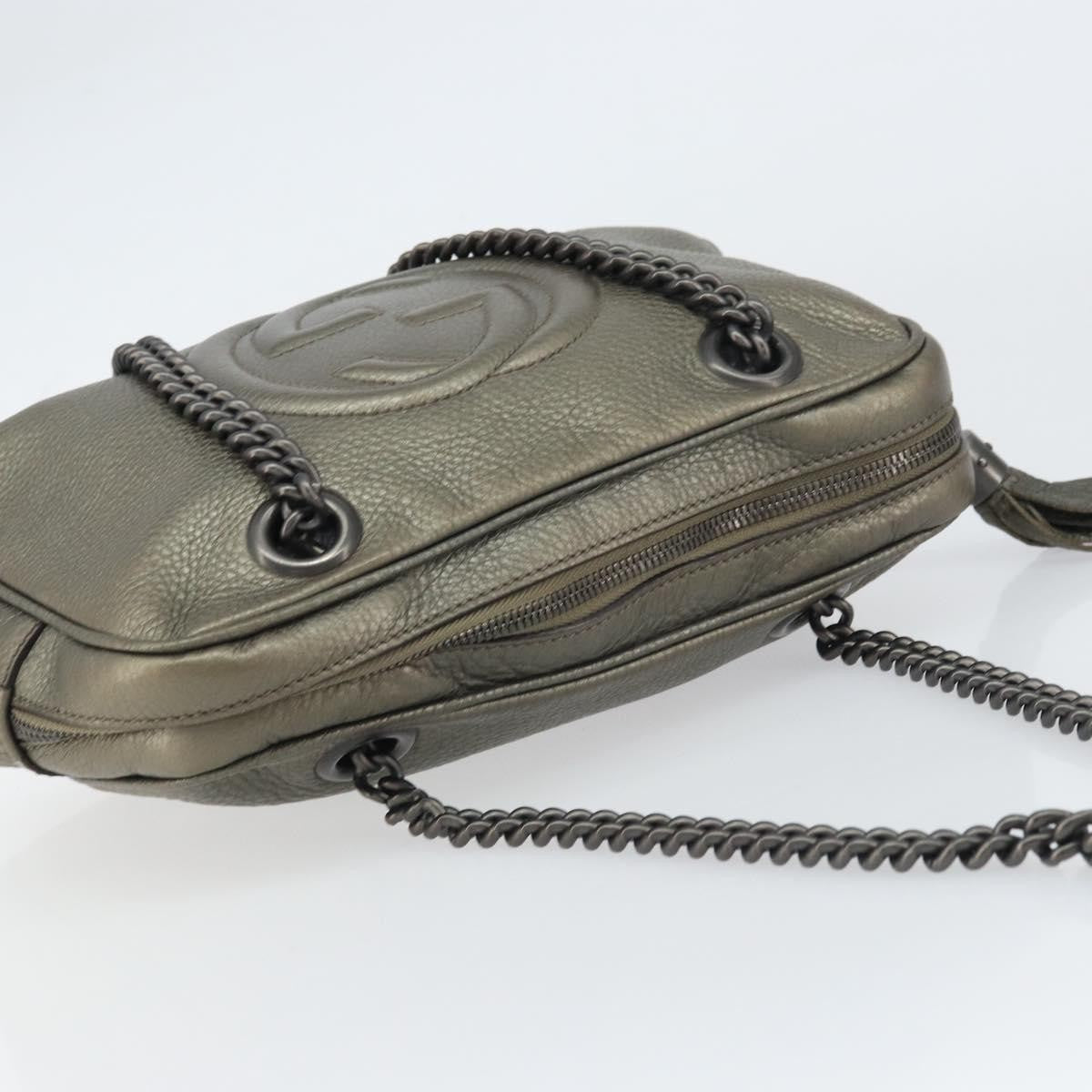 Gucci Soho Chain Zip Shoulder Bag - Brandsamsara
