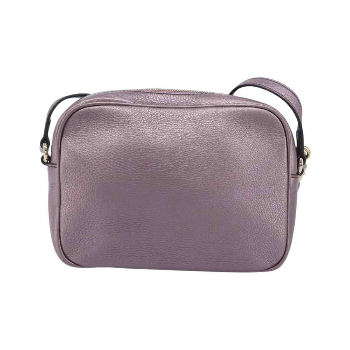 Gucci Soho Disco Leather, Pink, Leather, Crossbody Bag