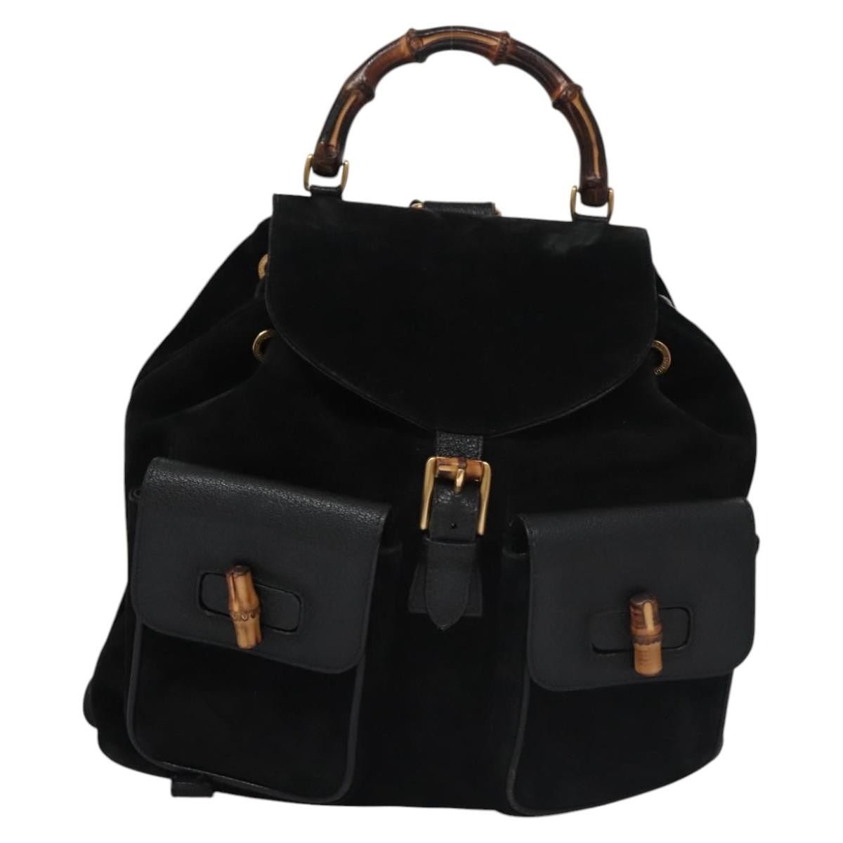 Gucci Vintage Bamboo Backpack - Brandsamsara