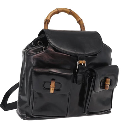Gucci Vintage Bamboo Backpack - Brandsamsara