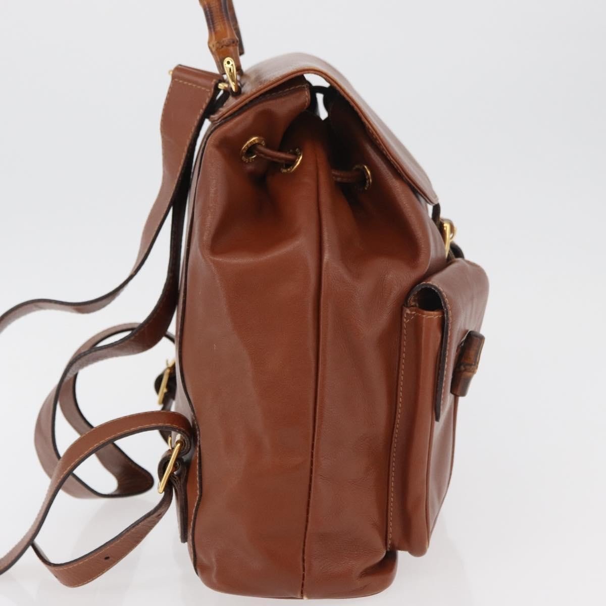 Gucci Vintage Bamboo Backpack - Brandsamsara