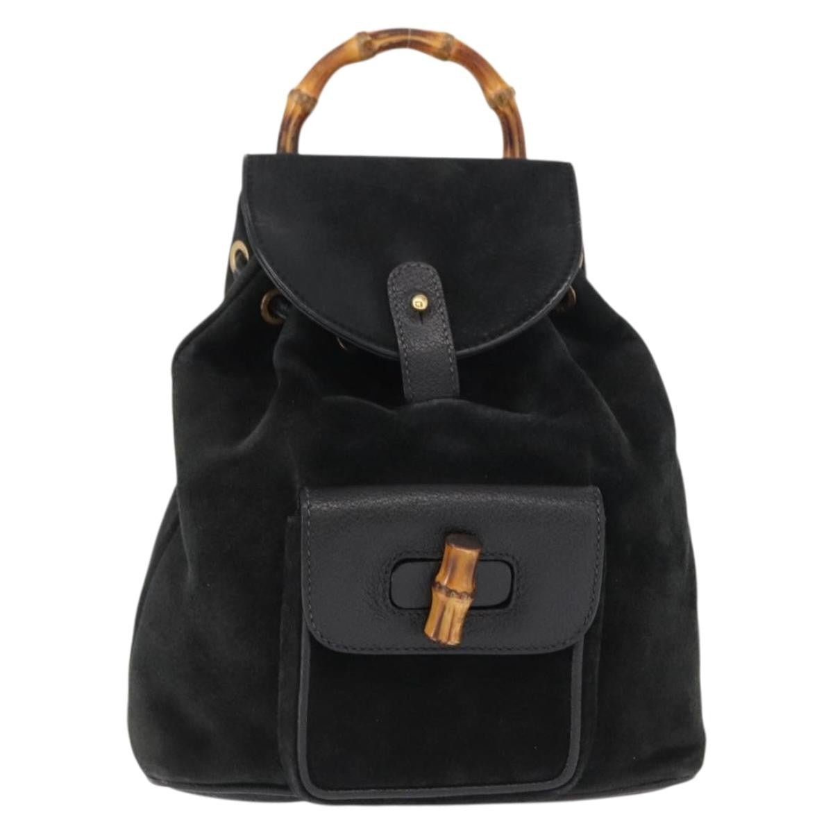 Gucci Vintage Bamboo Backpack - Brandsamsara