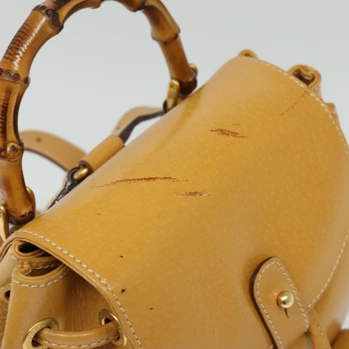 Gucci Vintage Bamboo Backpack - Brandsamsara