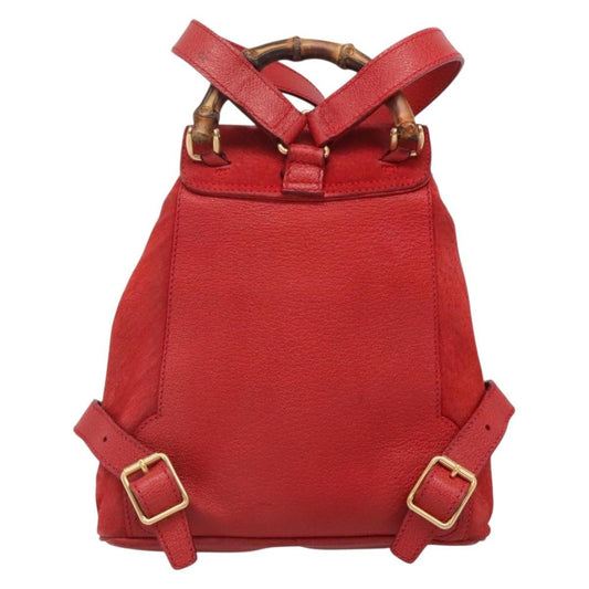 Gucci Vintage Bamboo Backpack - Brandsamsara