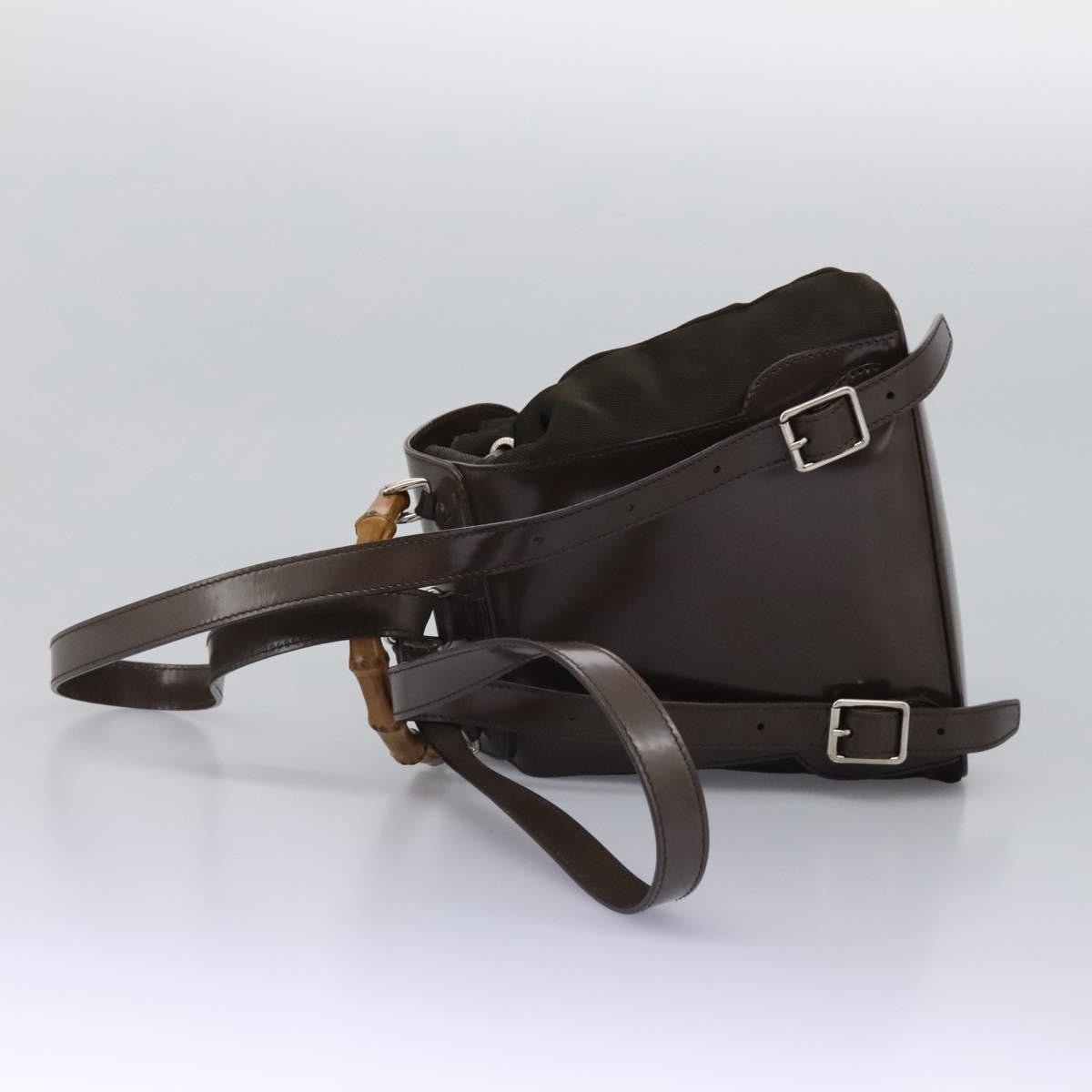 Gucci Vintage Bamboo Backpack - Brandsamsara