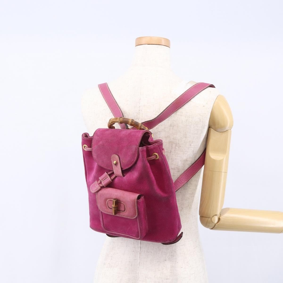Gucci Vintage Bamboo Backpack - Brandsamsara