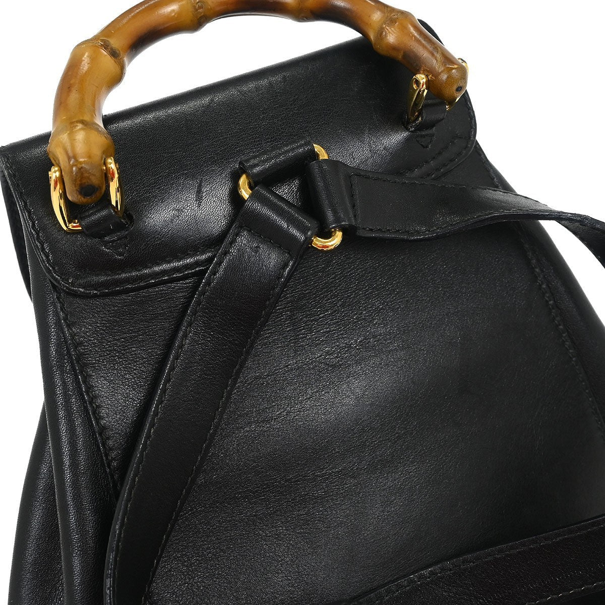 Gucci Vintage Bamboo Backpack - Brandsamsara