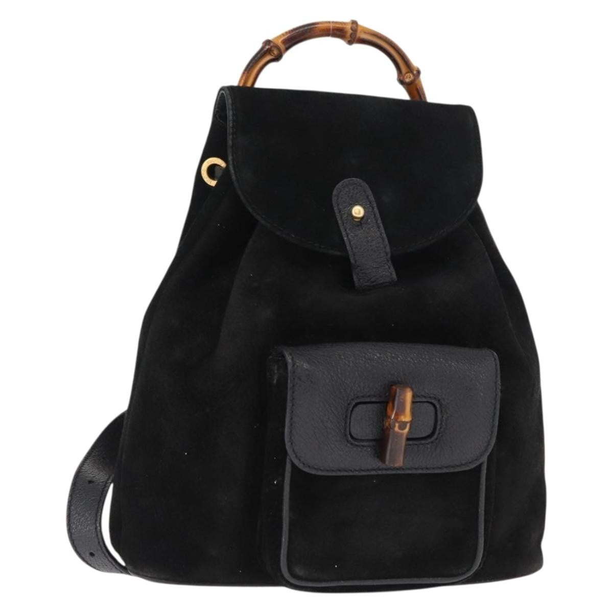 Gucci Vintage Bamboo Backpack - Brandsamsara