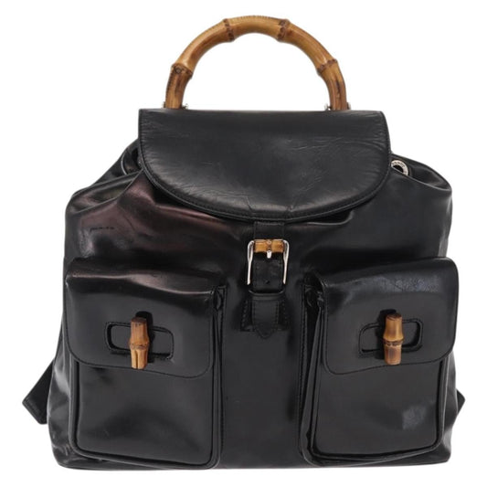 Gucci Vintage Bamboo Backpack - Brandsamsara