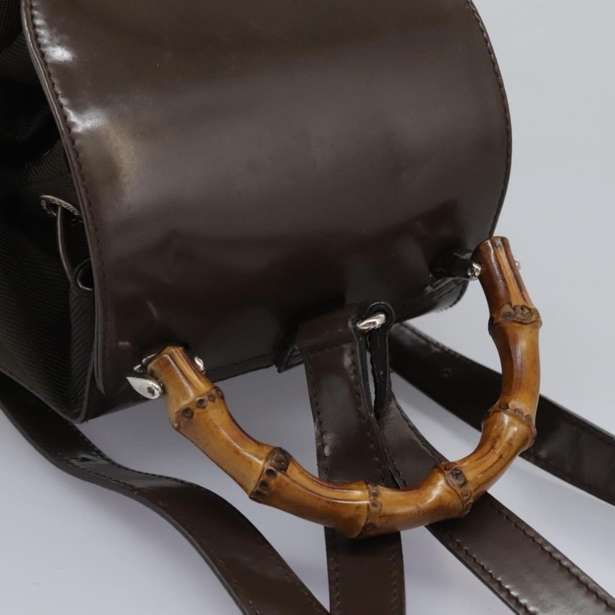 Gucci Vintage Bamboo Backpack - Brandsamsara
