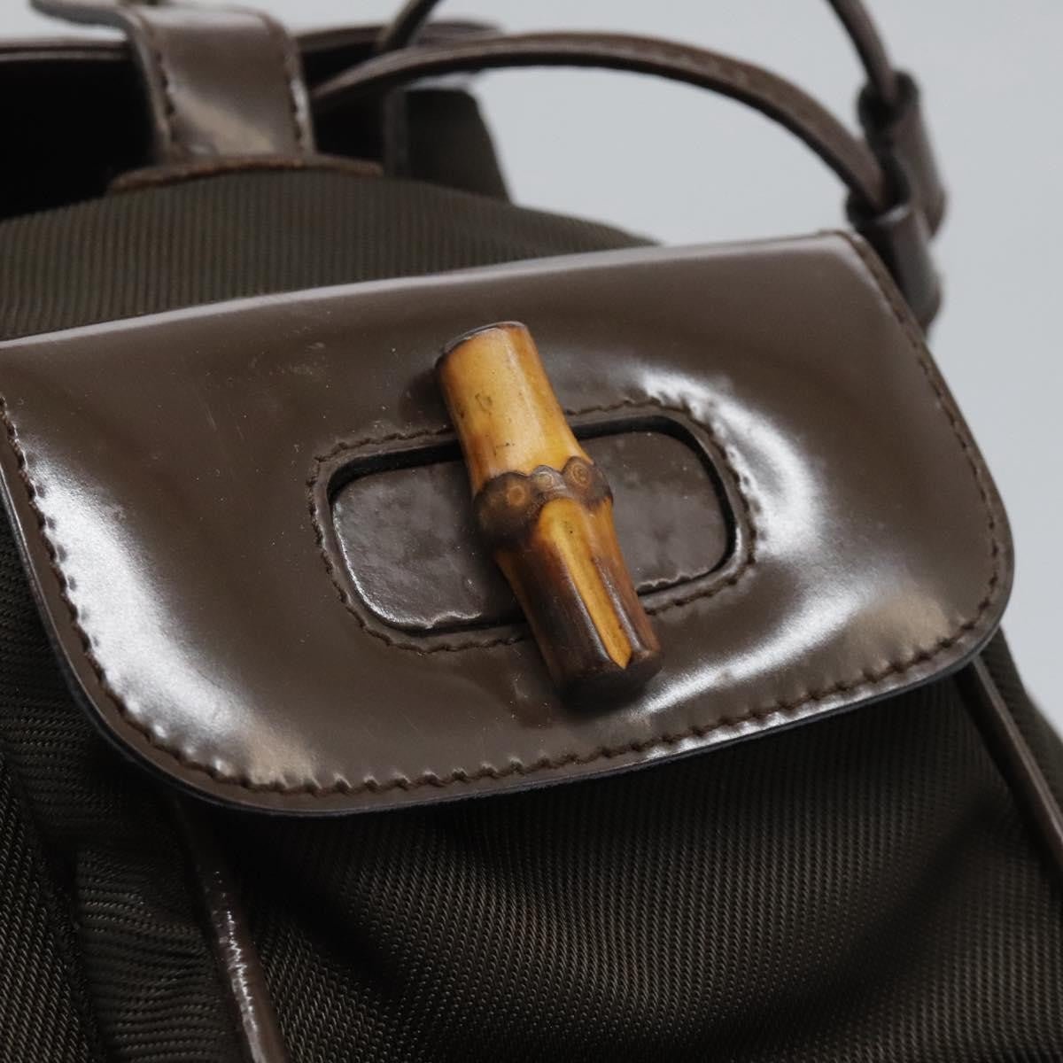 Gucci Vintage Bamboo Backpack - Brandsamsara