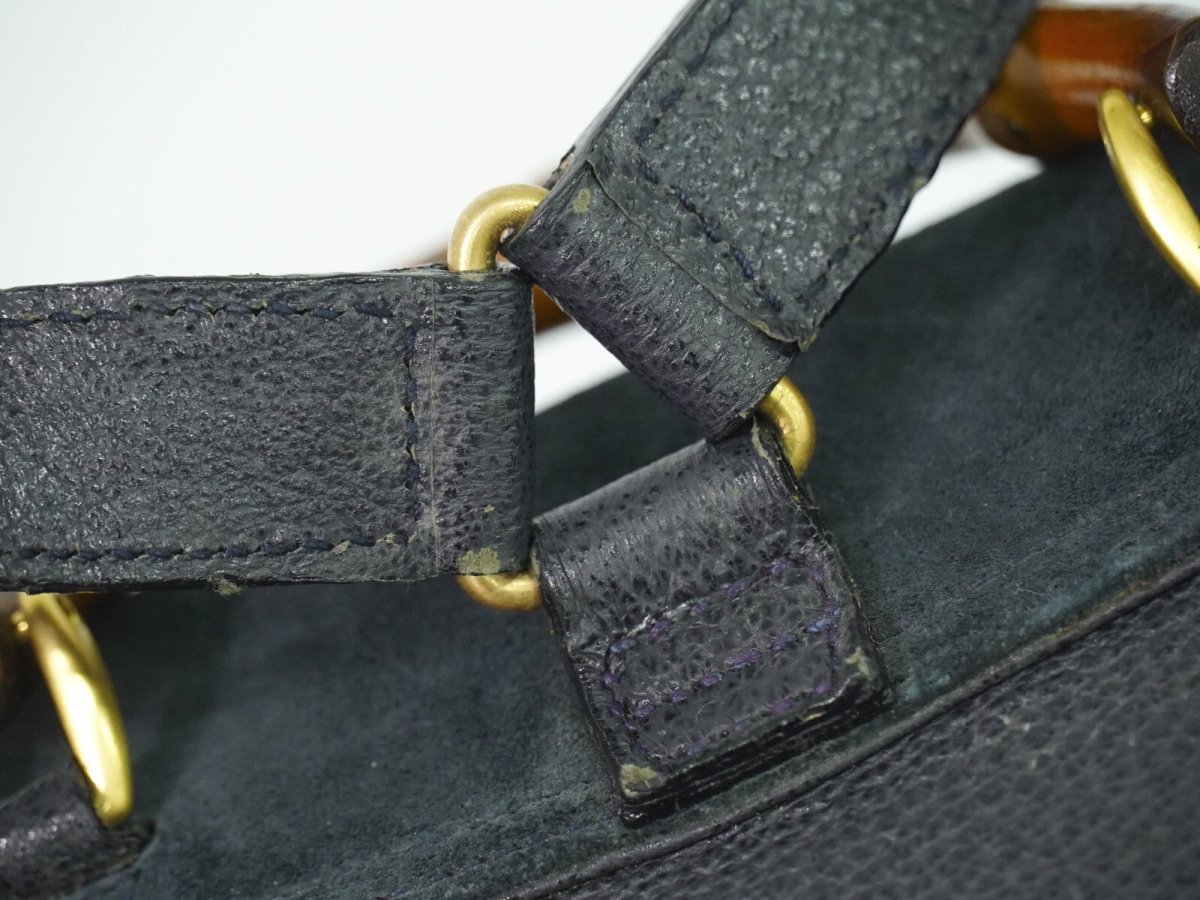 Gucci Vintage Bamboo Backpack - Brandsamsara