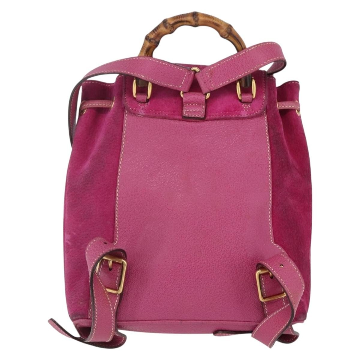 Gucci Vintage Bamboo Backpack - Brandsamsara