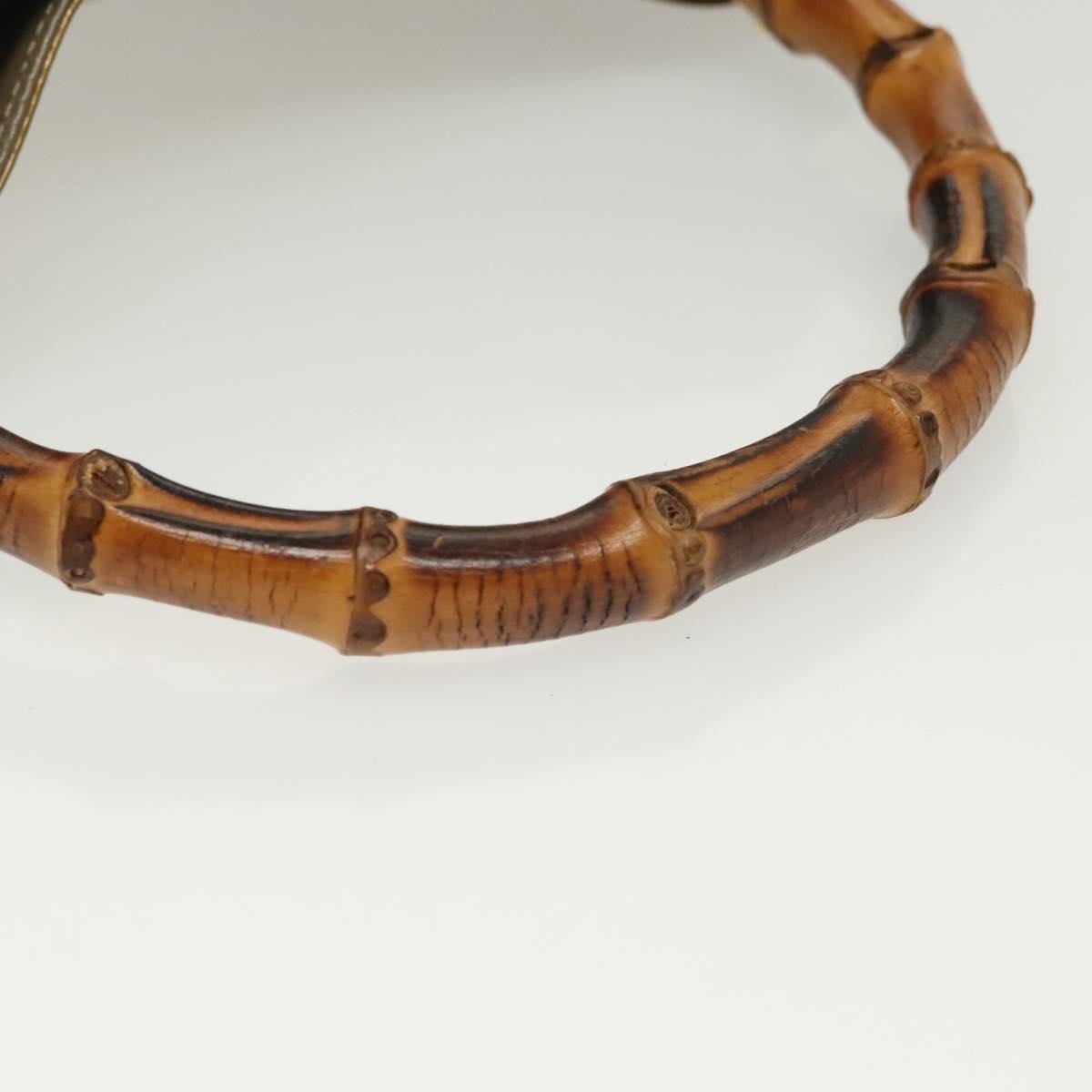 Gucci Vintage Bamboo Handle Open Hobo - Brandsamsara