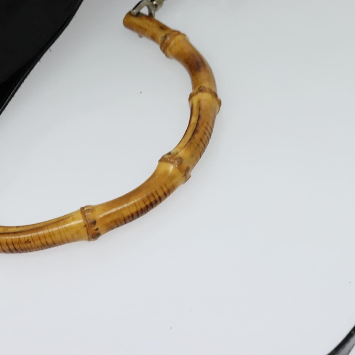 Gucci Vintage Bamboo Handle Open Hobo - Brandsamsara