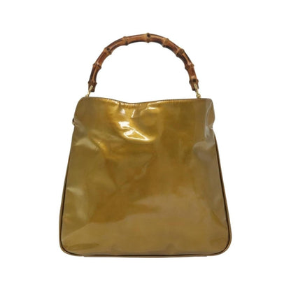 Gucci Vintage Bamboo Handle Open Hobo - Brandsamsara