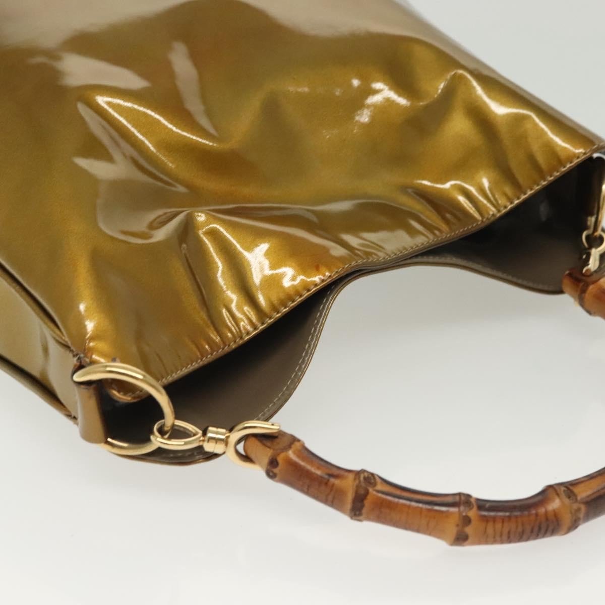 Gucci Vintage Bamboo Handle Open Hobo - Brandsamsara