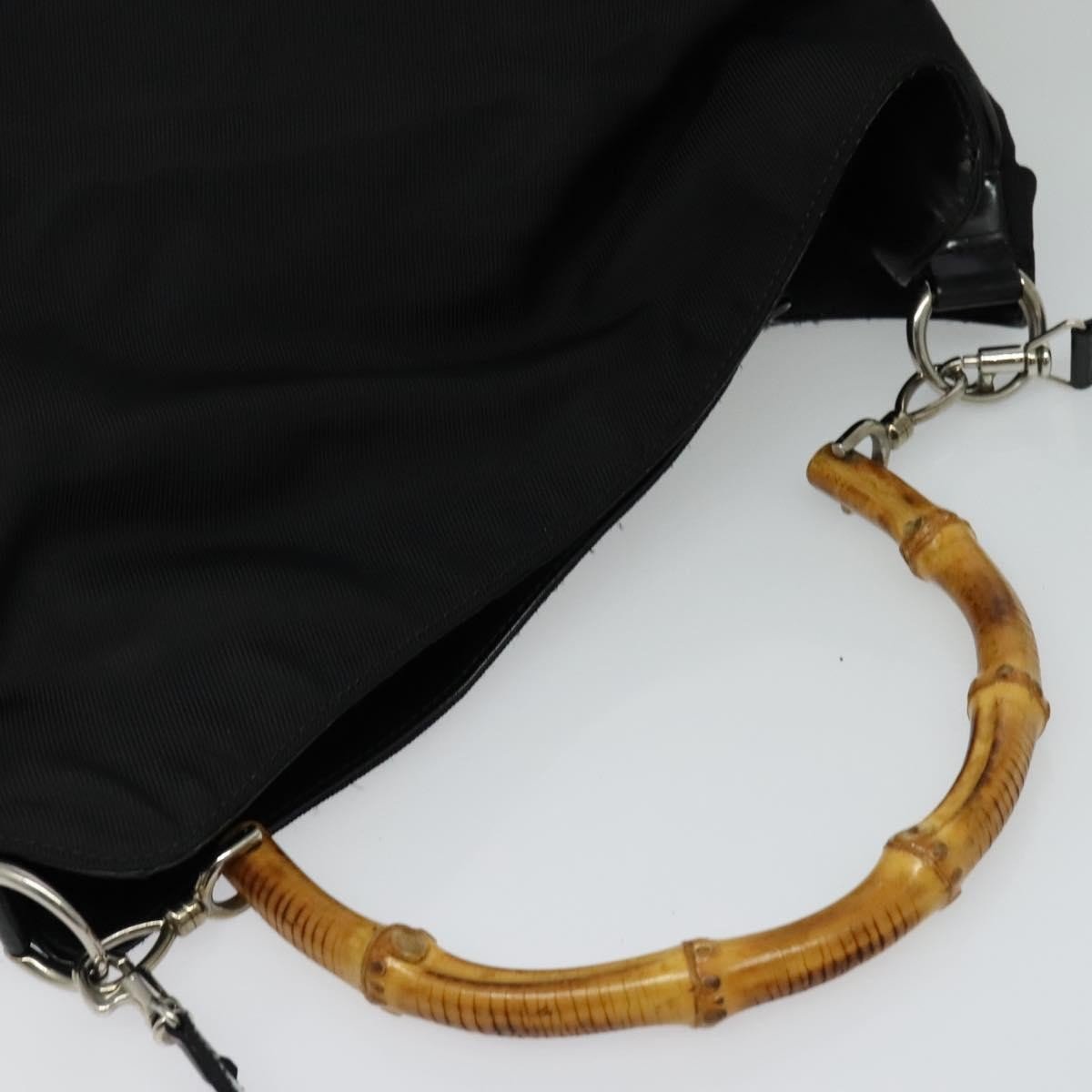 Gucci Vintage Bamboo Handle Open Hobo - Brandsamsara