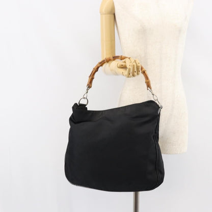 Gucci Vintage Bamboo Handle Open Hobo - Brandsamsara