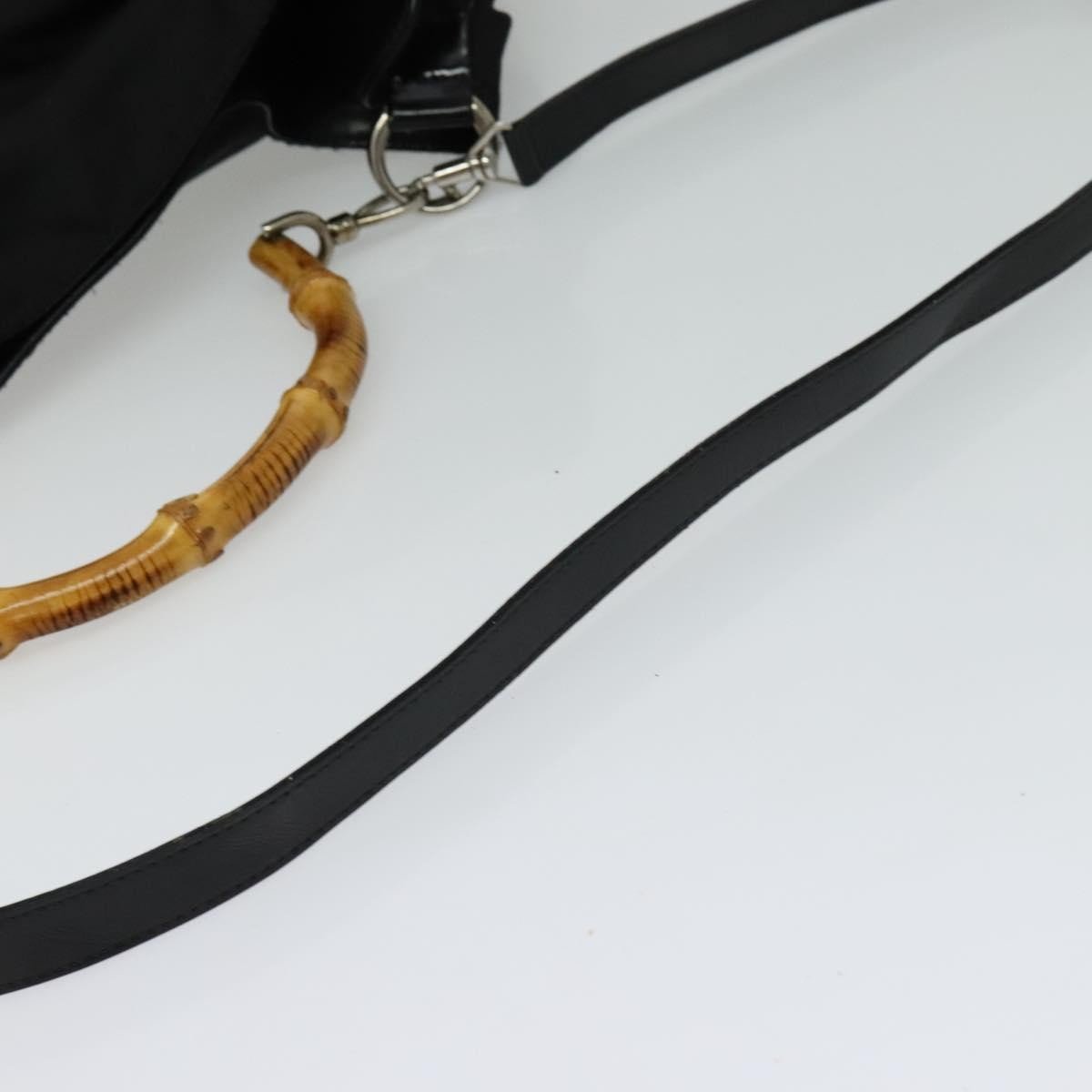 Gucci Vintage Bamboo Handle Open Hobo - Brandsamsara
