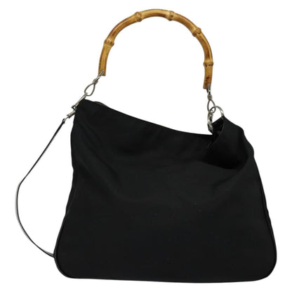 Gucci Vintage Bamboo Handle Open Hobo - Brandsamsara