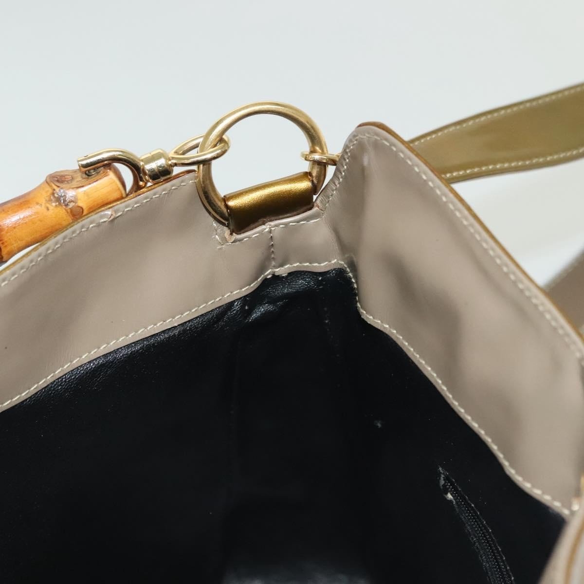 Gucci Vintage Bamboo Handle Open Hobo - Brandsamsara