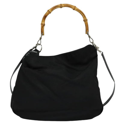 Gucci Vintage Bamboo Handle Open Hobo - Brandsamsara