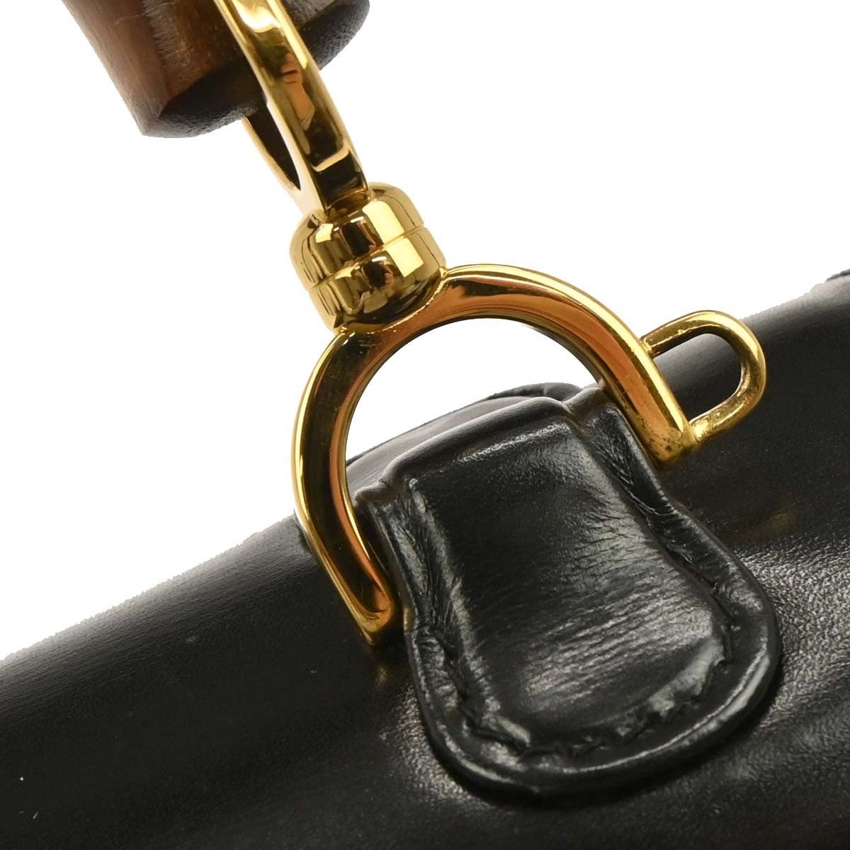 Gucci Vintage Convertible Bamboo Top Handle Bag - Brandsamsara