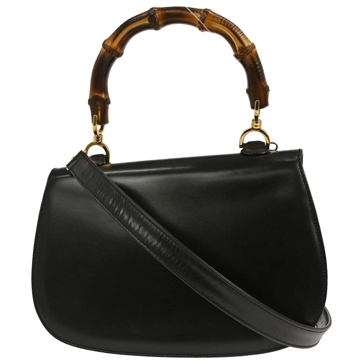 Gucci Vintage Convertible Bamboo Top Handle Bag - Brandsamsara