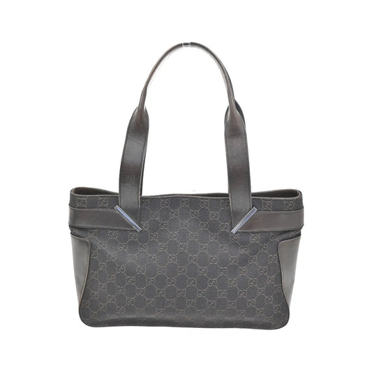 Gucci Vintage GG Coated Canvas, Brown, Canvas, Shoulder Bag