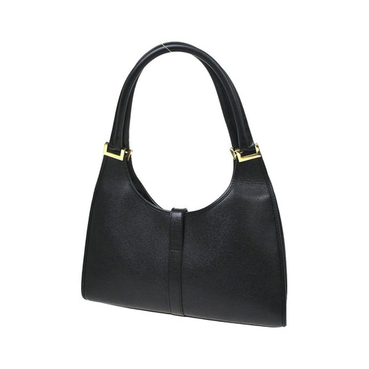 Gucci Vintage Jackie Leather, Black, Leather, Handbag