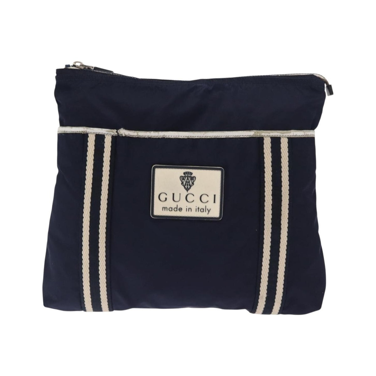 Gucci Vintage shoulder bag Nylon, Navy, Nylon, Crossbody Bag
