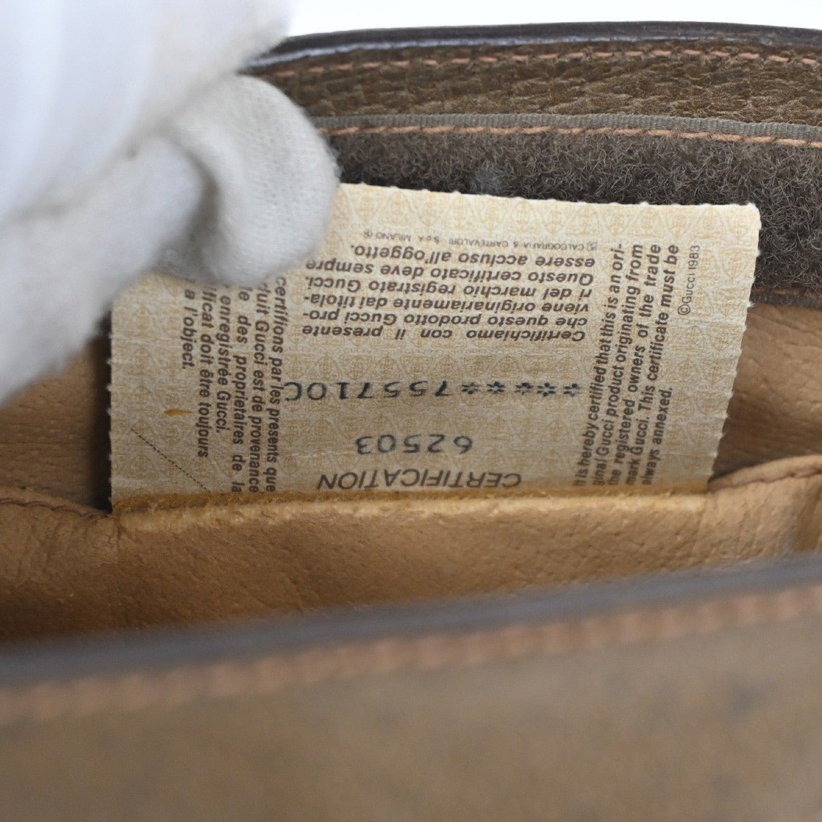Gucci Vintage Toiletry Pouch - Brandsamsara