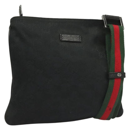 Gucci Web Strap Zip Messenger Bag - Brandsamsara