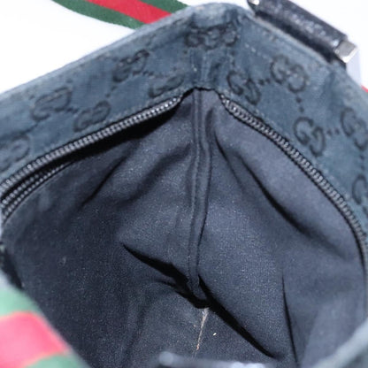 Gucci Web Strap Zip Messenger Bag - Brandsamsara
